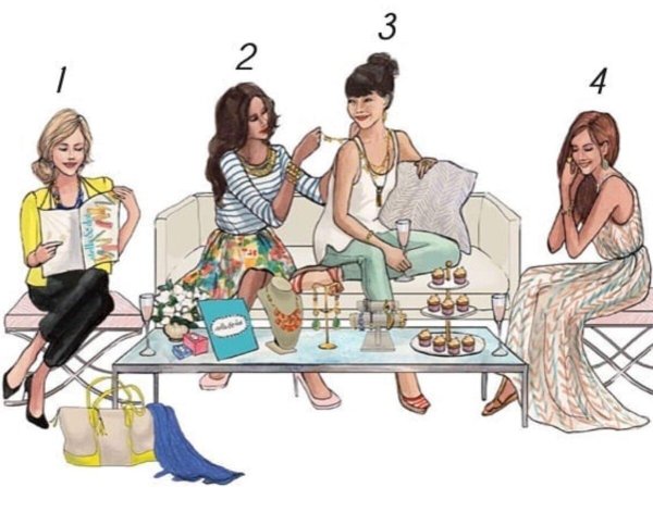 модная иллюстрация