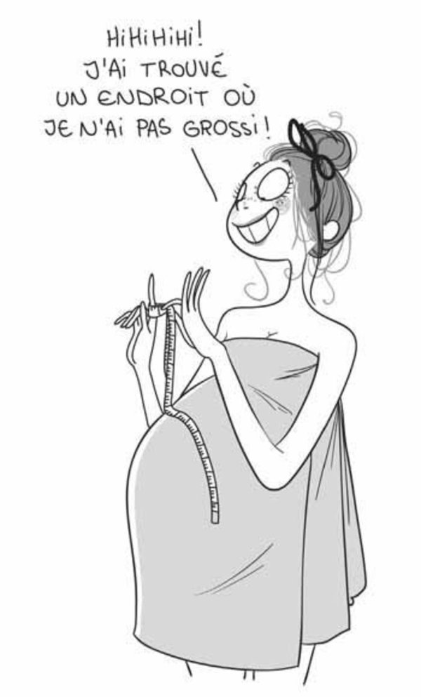 рисунок беременная