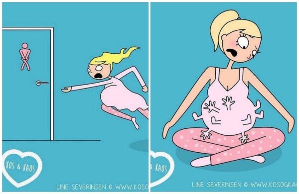 беременность приколы