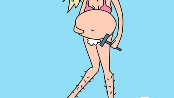 рисунок беременная