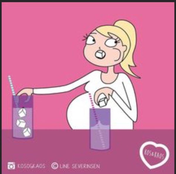 беременная комикс