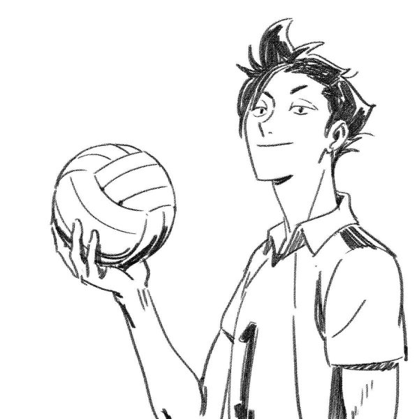 раскраски аниме волейбол ямагучи