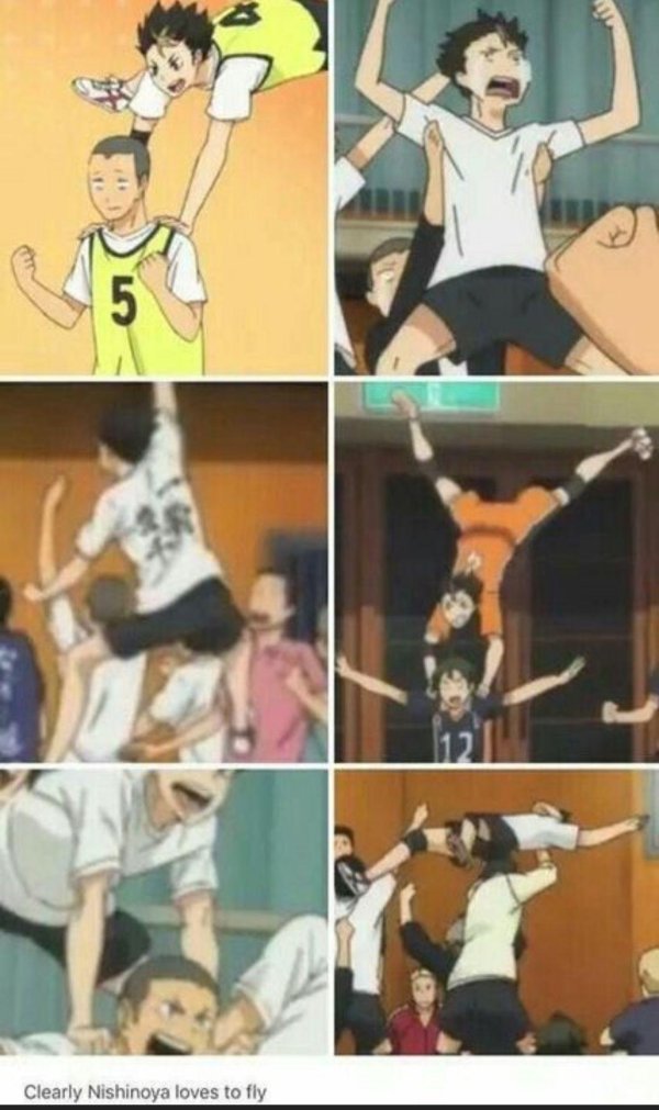 аниме волейбол