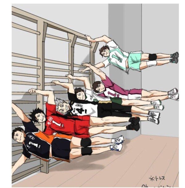 команда карасуно волейбол