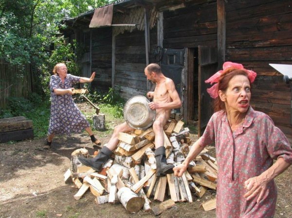деревенский демотиваторы