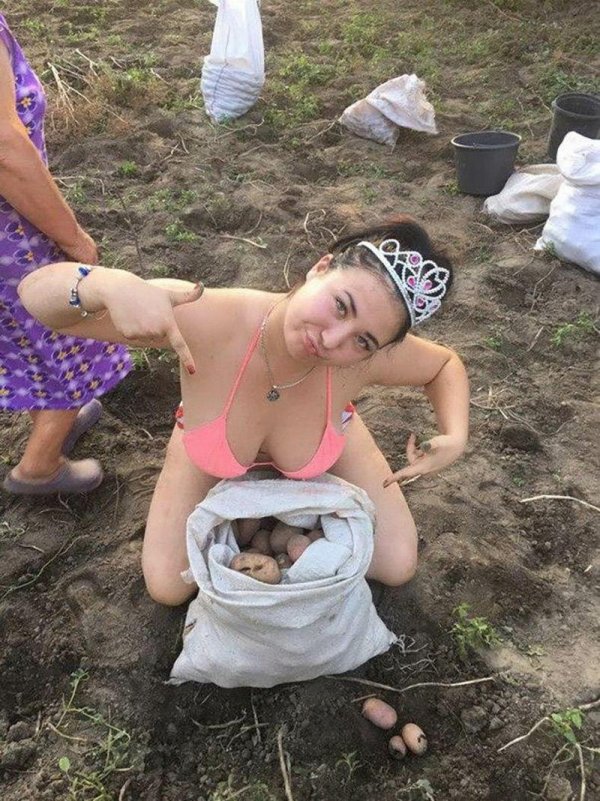смешной колхозник