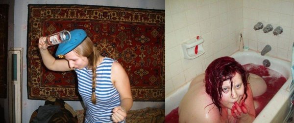 страшные пьяные женщины
