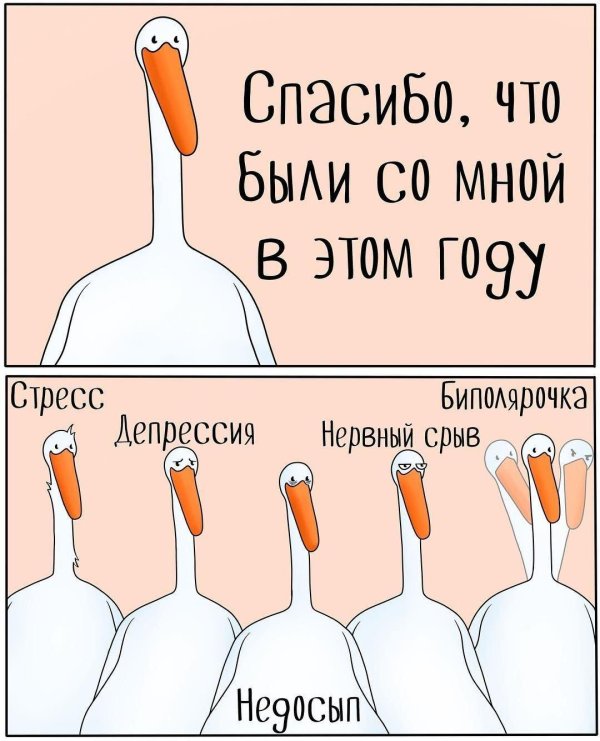 уставший гусь