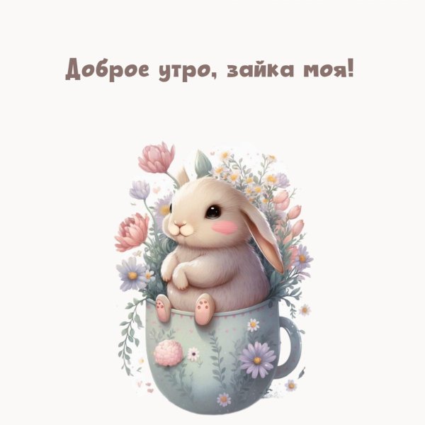 доброе утречко зайка