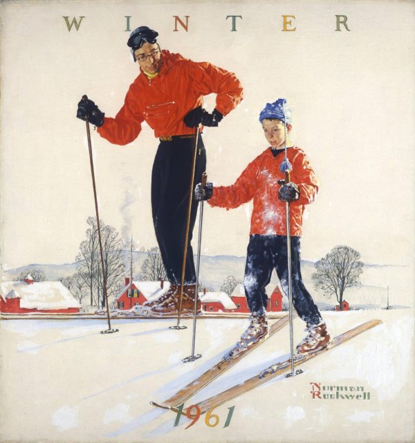 а дейнека лыжники 1950 г