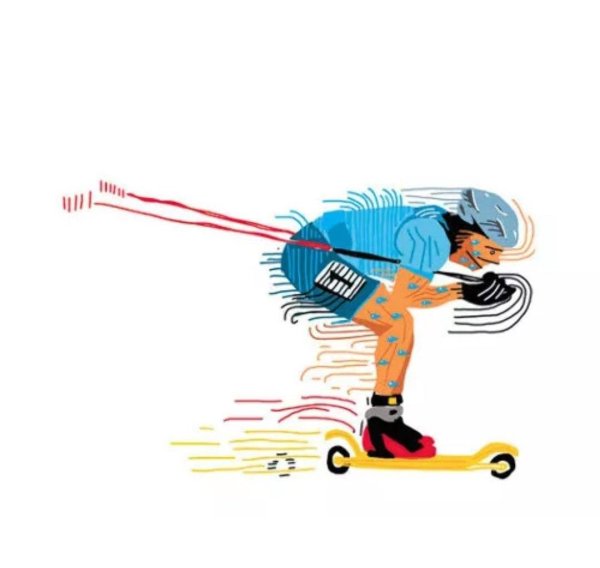 биатлон рисунки