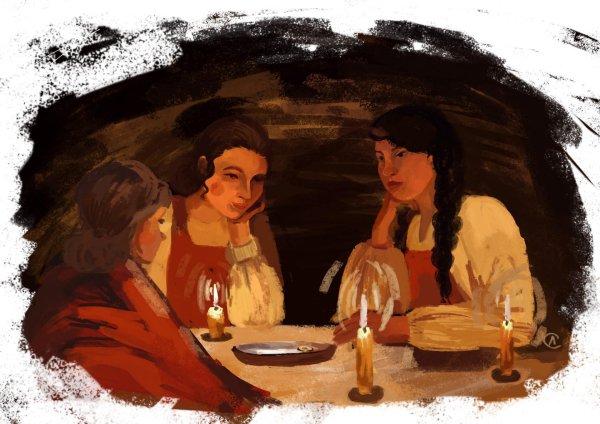 рождественские гадания