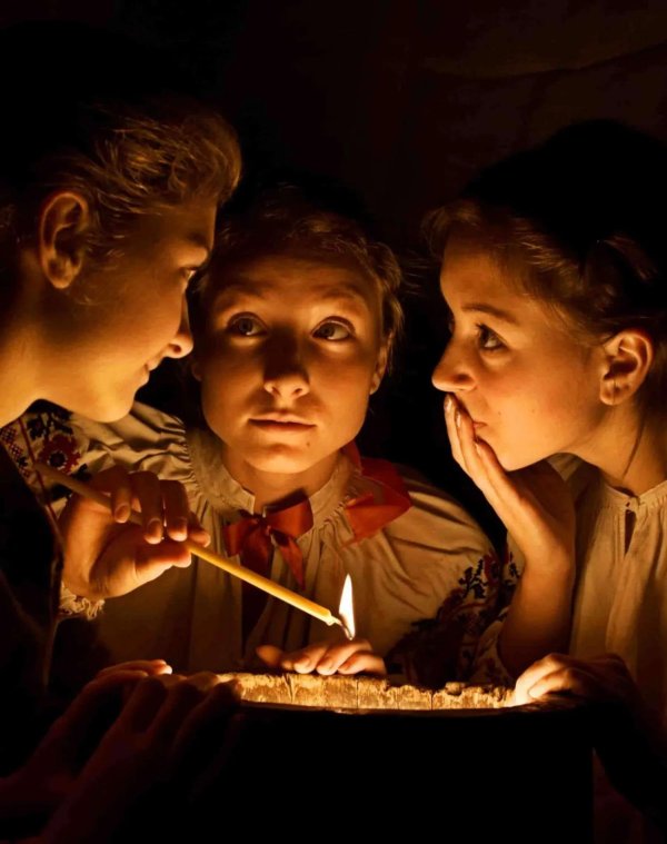 рождественские гадания