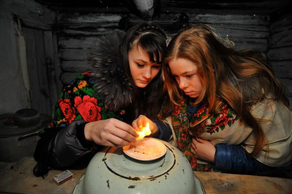 рождественские гадания