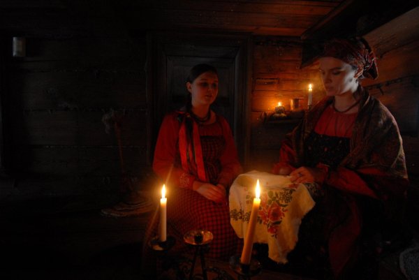 святки гадание