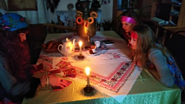 святки гадание