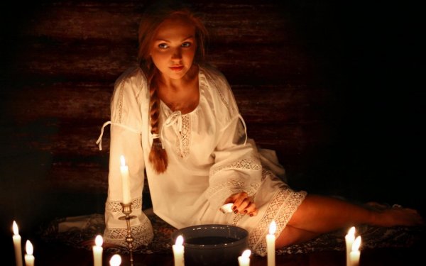 фотосессия со свечами