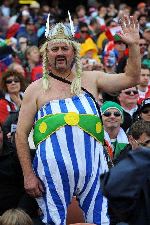 веселый болельщик