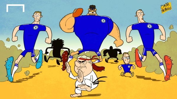 мультяшные футболисты