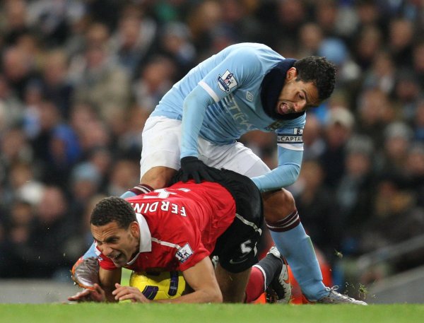 карлос тевес и рио фердинанд