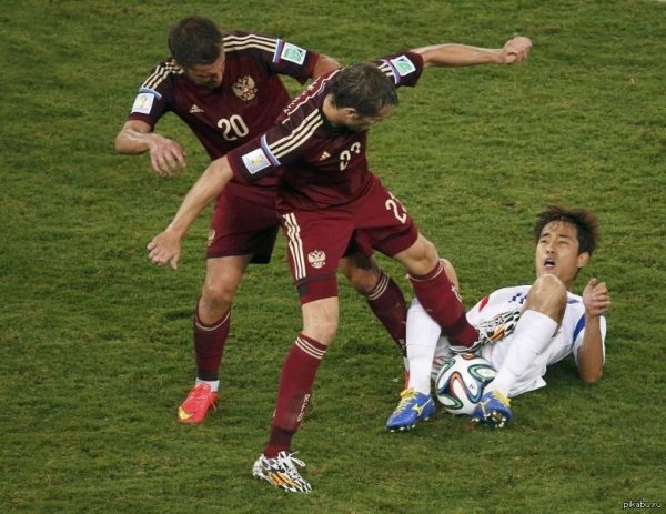 россия корея 2014