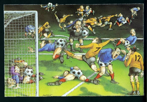 картины на тему футбола