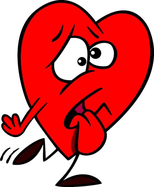 сердечко мультяшка