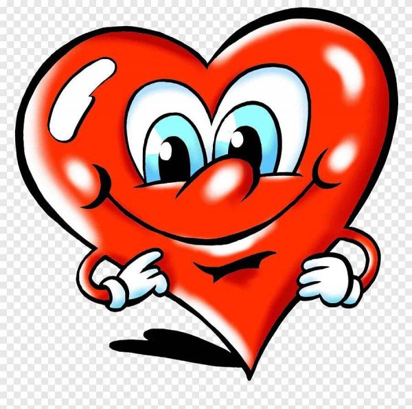 сердечки мультяшные