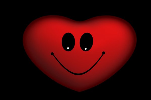 смайл сердца