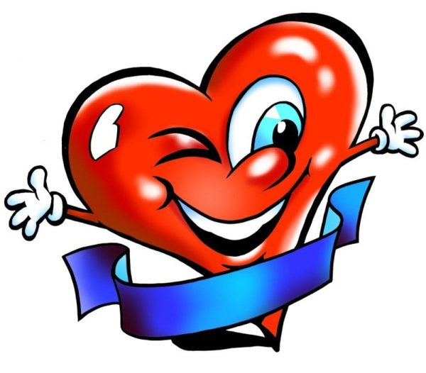 сердечки мультяшные