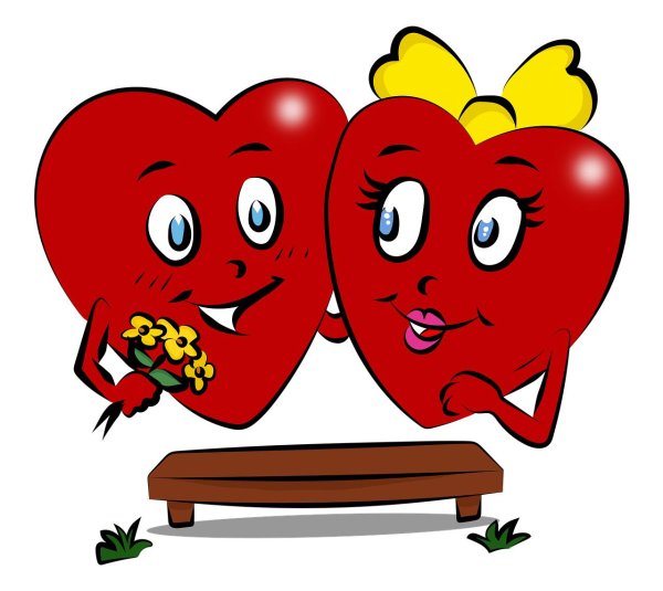 любовные смайлики