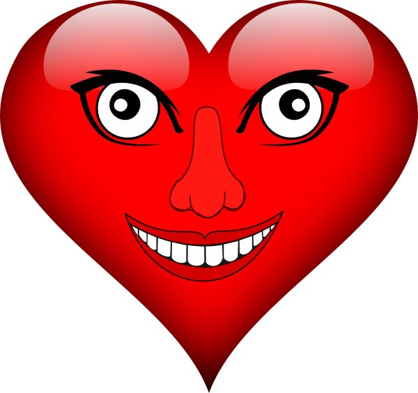 прикольные сердечки