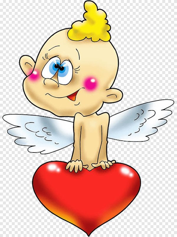 прикольный ангелочек