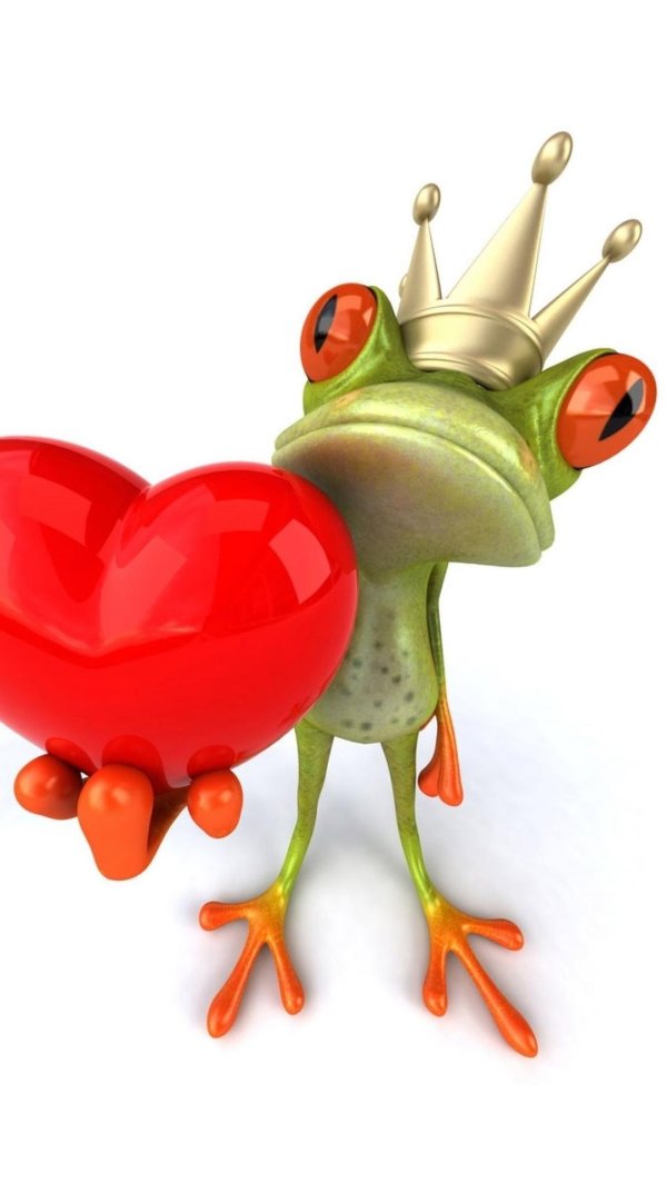 лягушка с короной