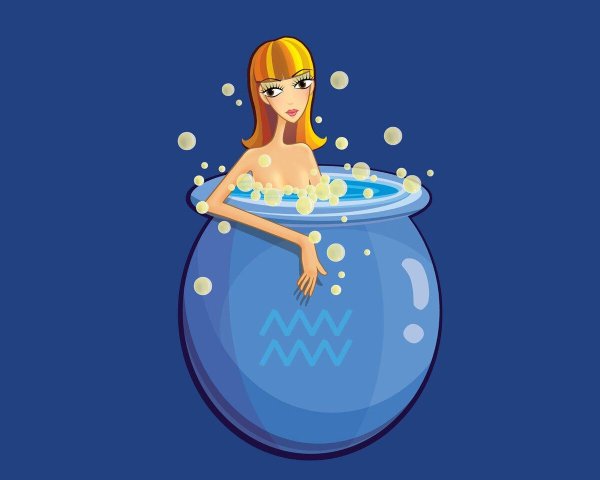 девушка водолей