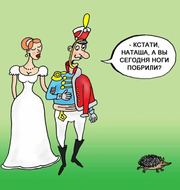 поручик ржевский карикатуры