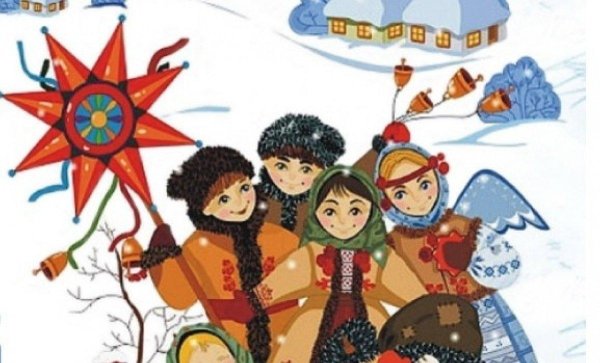 рисунки колядки