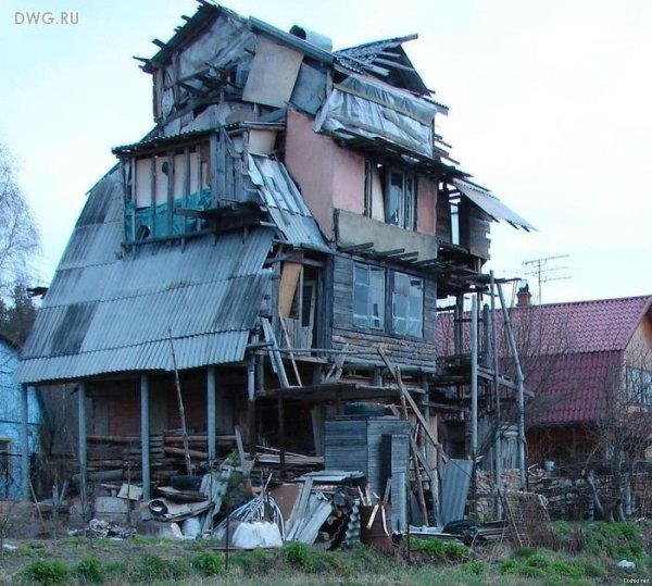 уродливые дома