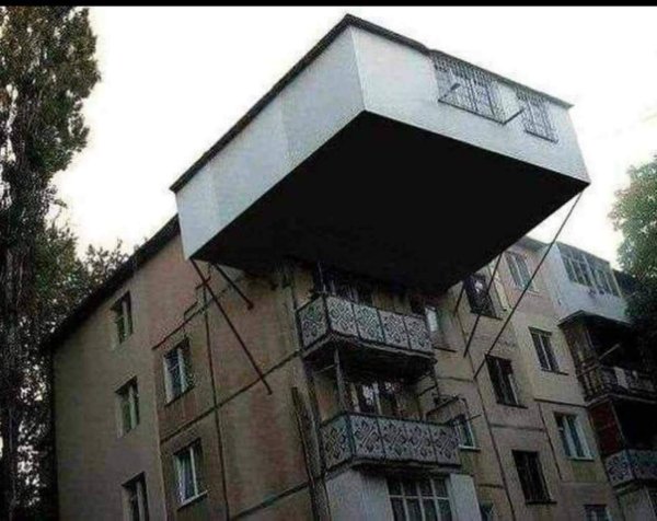 пристройка балкона