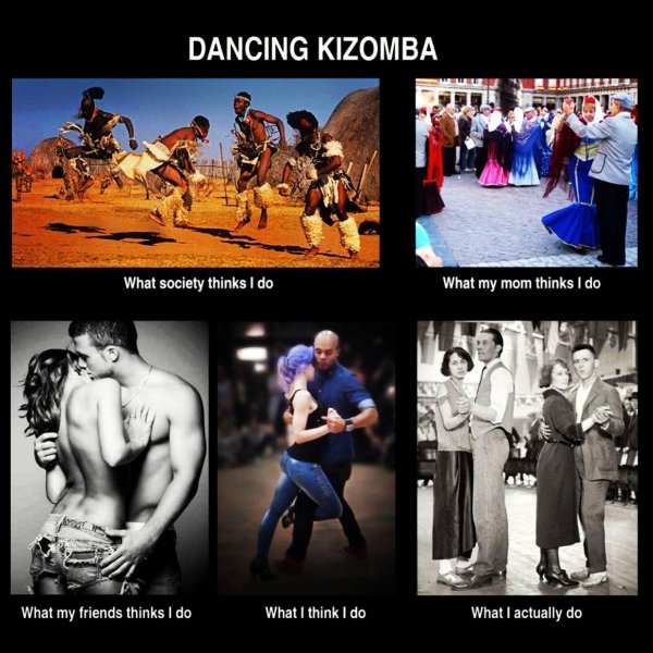кизомба танец
