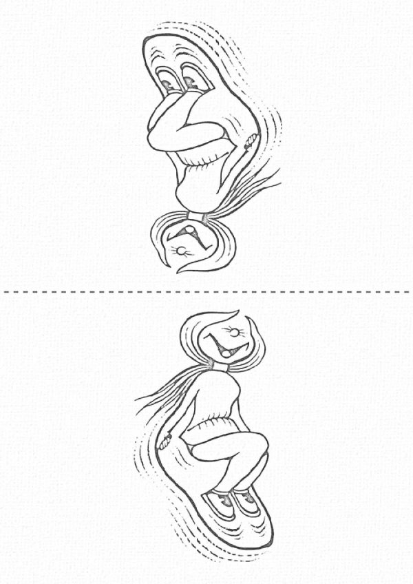 рисунок перевертыш