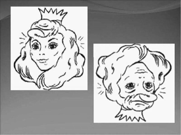 раскраска перевертыш