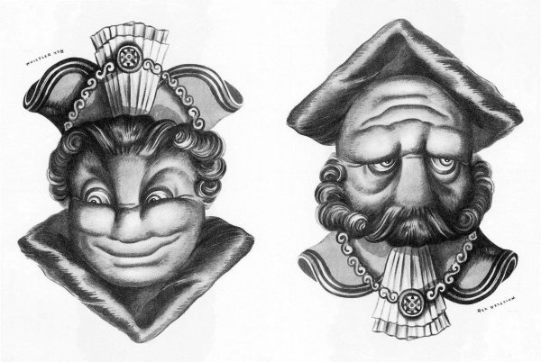 портрет перевертыш