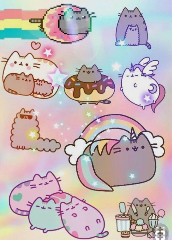 котик пушин единорог