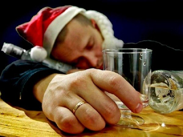 новогодняя пьянка