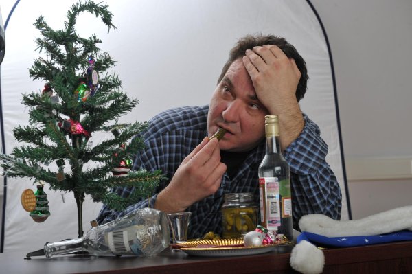 новогодняя пьянка