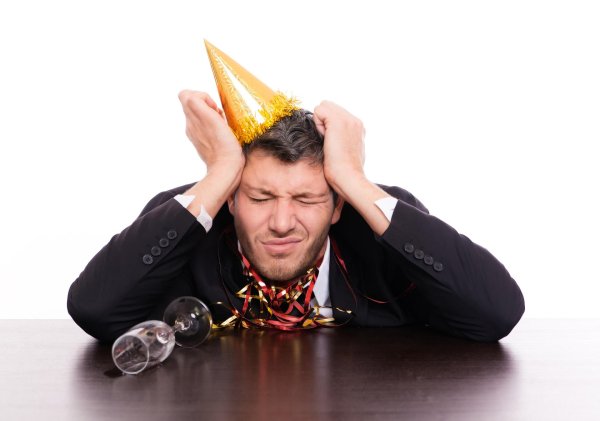 после праздника