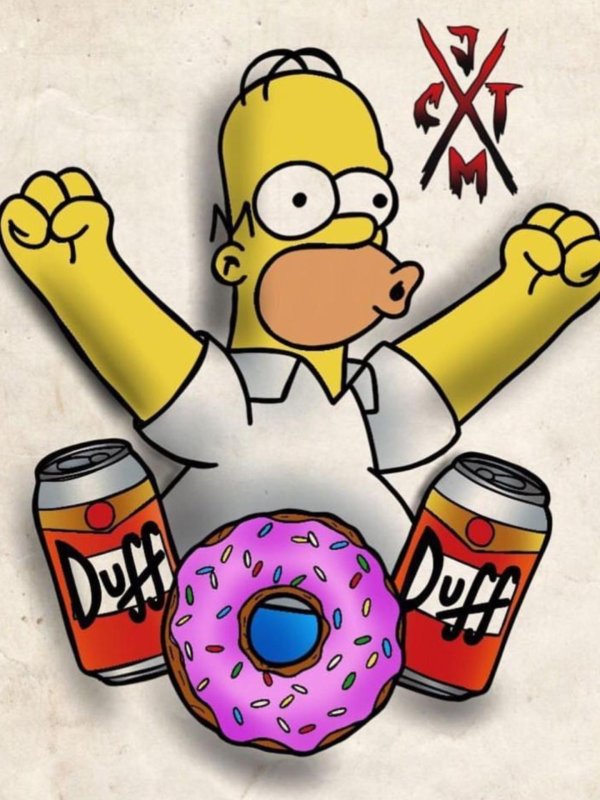пончик гомера