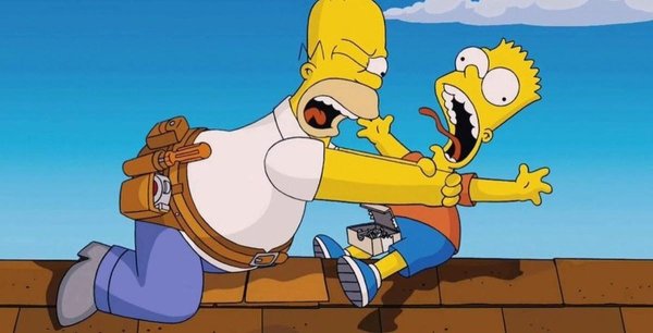 гамер душит барта