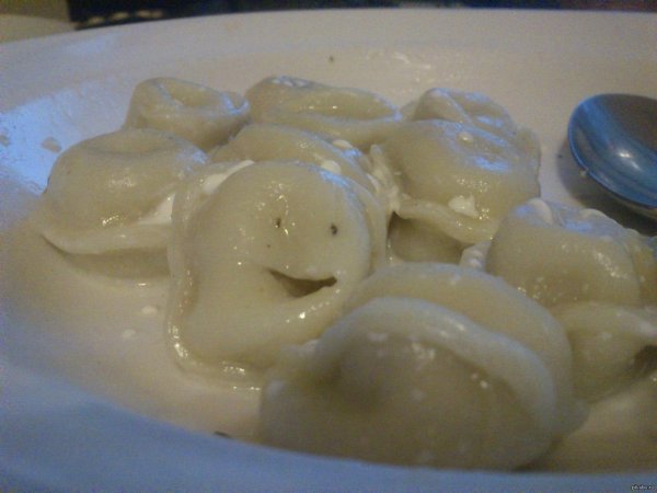 живой пельмень